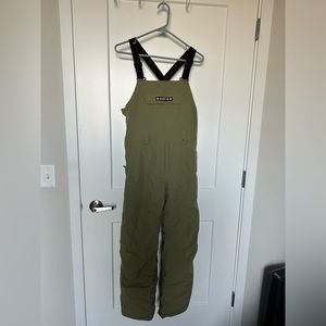 Burton Kids Olive Green Snow Bib